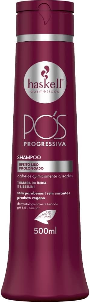 Shampoo Haskell Pós Progressiva 500 ml