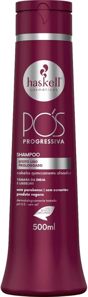 Haskell Shampoo Pós Progressiva 500 Ml