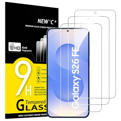 NEW'C für Samsung Galaxy S26 FE 6,7 Zoll, für Panzerglas Schutzfolie 9H – Ansicht 1