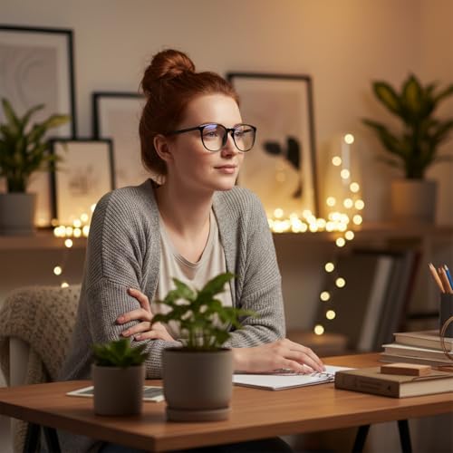 Image of Blue Black Plastic Light Glasses for Women, Blue Light Glasses, Light Blocking Glasses, Computer Reading Glasses for Women Men,Vision Blue Light Blocking Glasses Vision
