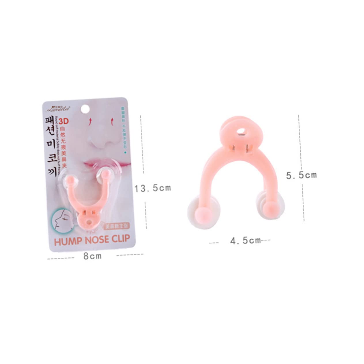SOESFOUFU Portable Nose Bridge Corrector 3pcs Hump Nose Clip Nose Shaping Lifter Clip for Women Men Nose Device Random Color