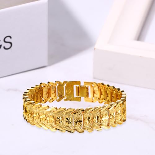 Cupimatch Mens Gold Bracelet Gothic Dragon Pendant Necklace Chain, Stainless Steel Charm Necklace 24 inch, for Halloween4