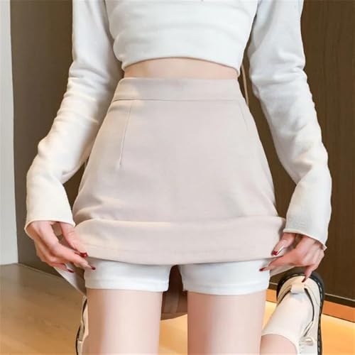 High Waist Zipper Office Mini Skirt Solid Color Slim Fit Women's Skirt2
