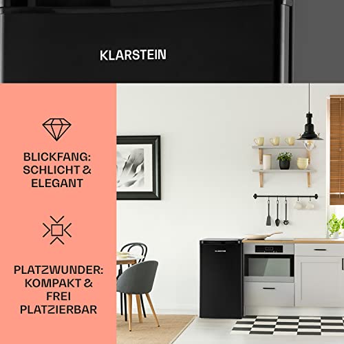 Mini-Kühlschrank Klarstein Obsidian mit 91 Litern Fassungsvermögen