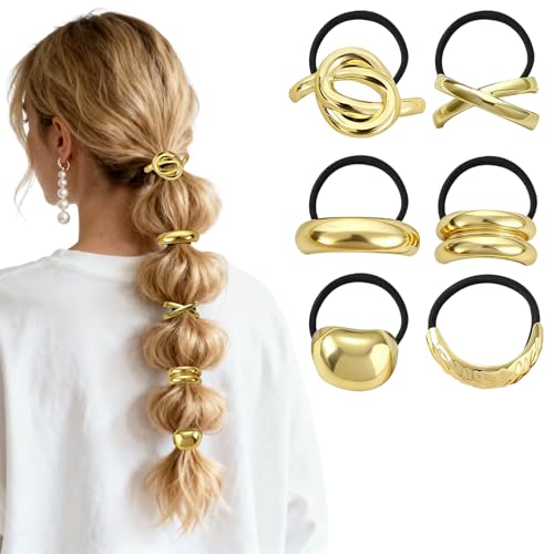 Opiniones y reviews de Diademas y cintas para el pelo para Mujer para comprar online. 43 WAKITE 6 Pzs Diademas Doradas, Cinturones de Pelo Metálico Elástico Geométrico, Diseño Moderno para Coletas, Elegantes Accesorios para Cabello Mujer, Regalo Perfecto para...