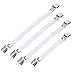 TRIXES Lot de 4 sangles de planche à repasser, tailles moyennes et grande, Blanc