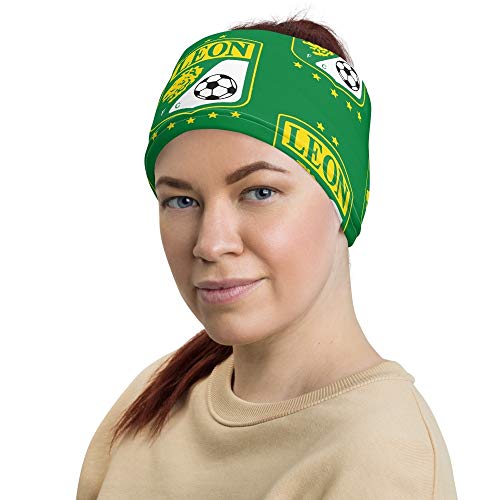 Club Leon Futbol Neck Gaiter Shield Bandana Face Cover UV Protection Motorcycle Cycling Riding Running Headbands4