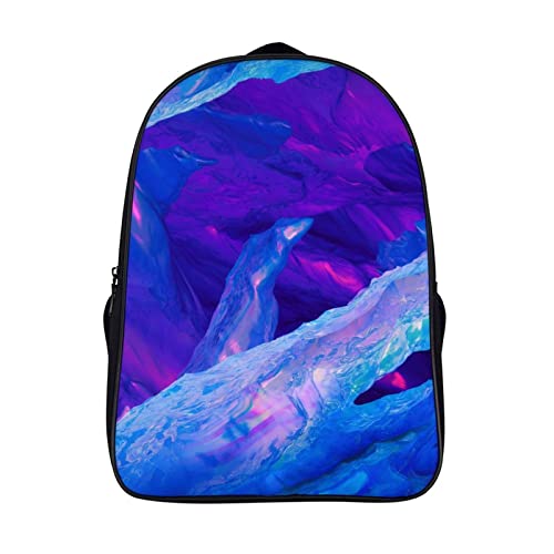 Sac à dos de travail bleu 3D Cool imperméable randonnée mixte