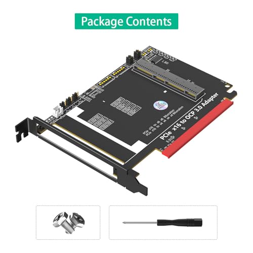 Fast Speed PCIe 5.0 X16 to OCP NIC3.0 Adapter Card for 25G 100Gbps Ethernet Efficient Networking miniatura 6