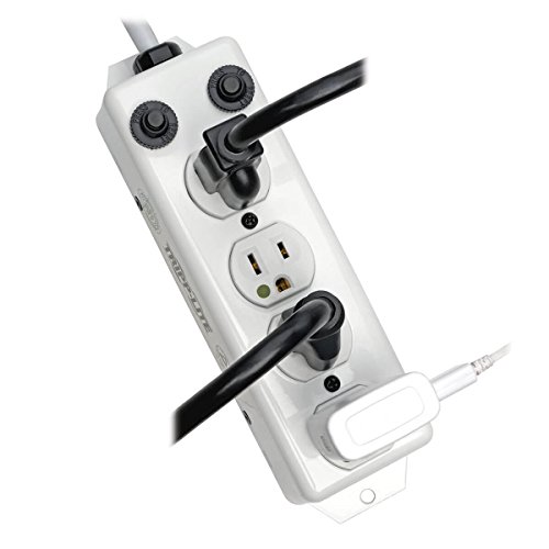 Tripp Lite Safe-IT Medical-Grade Power Strip, 4 15A Hospital-Grade Outlets, 2ft. Cord, UL 1363A...