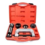 Ball Joint Separator Tool Heavy Duty Ball Joint Press & U Joint Removal Service Tool Kit with Adapters