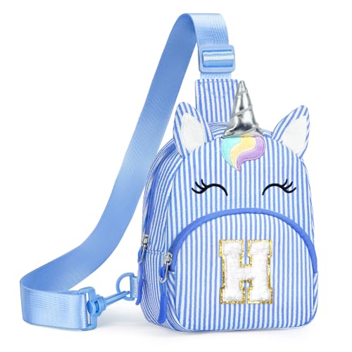 Image of YOOLIFE Girls Birthday Gifts for 2 3 4 5 6 7 8 Year Old Kid Purse, Blue H