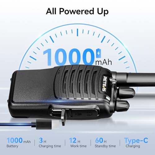 Image of Retevis H-777 Walkie Talkies Rechargeable, 20 Pack Portable Two Way Radio