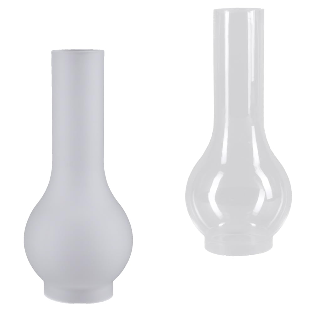 Lampenglas Petroleumlampe Ø 69mm Zylinder Glas Transparent Ersatzglas Leuchtenglas E27 Glasschirm
