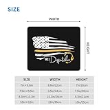 LDKZQLYMW 911 Dispatcher American Flag Mousepad Square Desk Mouse Pad, for Office Computer, Laptop Computer 7 x 8.6 in - Image 9