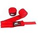 WESEEDOO Bande Boxe Gants De Boxe Bandages De Boxe De Boxe Kit De Boxe Wraps pour Hommes Bandages de Boxe Gel Main Wraps Gants de Boxe Intérieure Red,5m