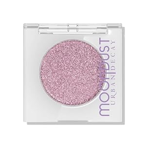 Urban Decay 24/7 Moondust Glitter Eyeshadow Single – Sparkly Eye Glitter Makeup, Long-lasting Wear, Highly Reflective Shimmer Finish, Luminous Wet Look Effect, Buildable Eye Shadow Topper – 0.06 Oz