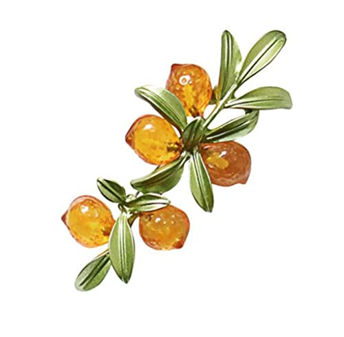Broche fleur de jardin design de luxe, idée cadeau idéal pour étudiante et femme
