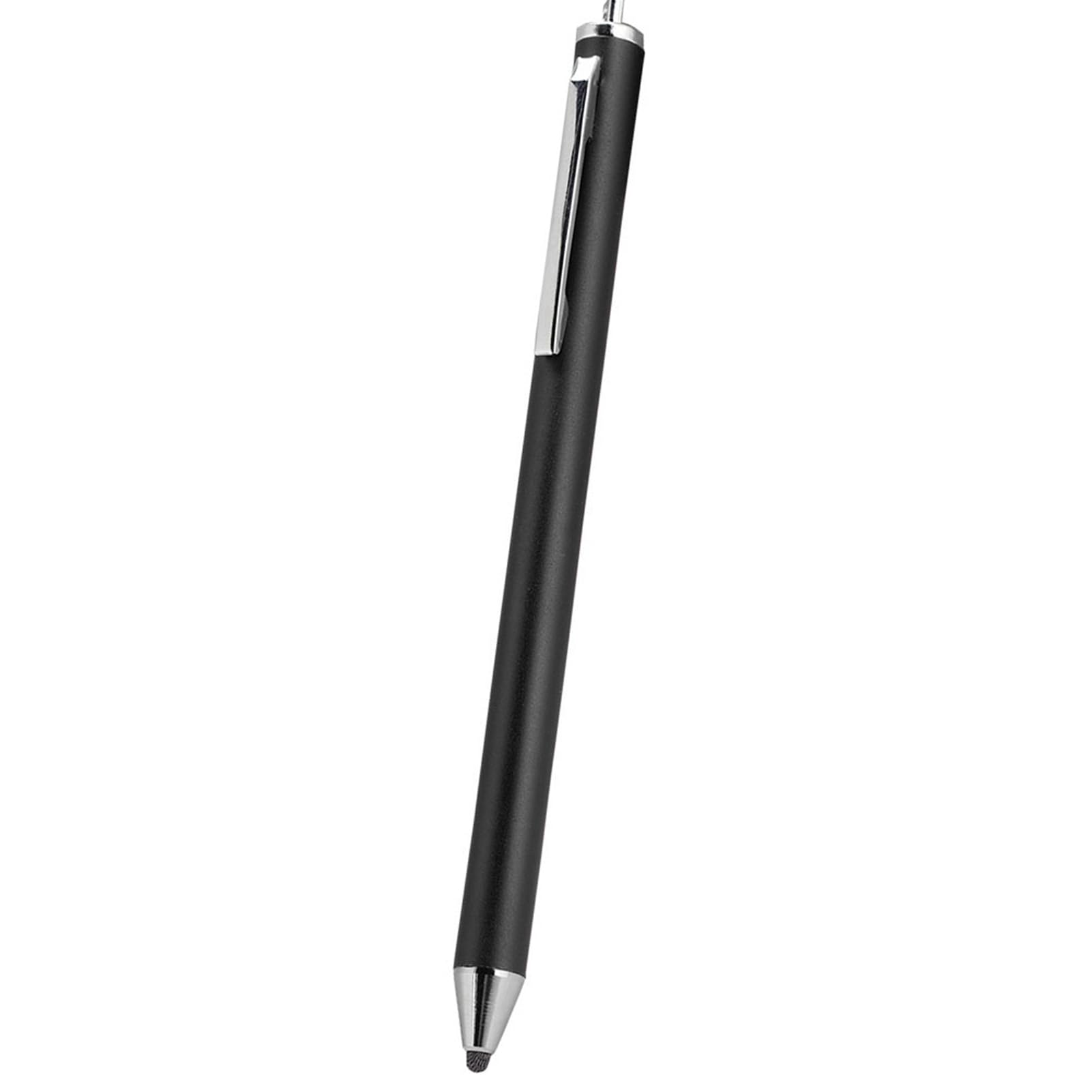 KIMISS Lápiz Capacitivo con Cabeza de Tela Premium para Teléfonos Inteligentes y Tabletas Tab, 2018, y - Lápiz Táctil Digital Duradero en Plateado (Black)