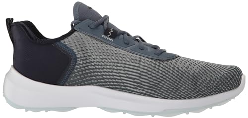 Puma Golf Men's Fusion Crush Sport Wide Golf Shoe, Evening Sky-DEEP NAV, 10.5