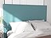 LA WEB DEL COLCHON - Cabecero tapizado Paros para Cama de 135 (145 x 120 cms) Turquesa Textil Suave | Cama Juvenil | Cama Matrimonio | Cabezal Cama |