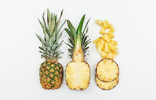 Victor - Ananas in Stücken, 1840 g Dose, gezuckert, sorgfältig ausgewählten Ananasfrüchte, im Salat oder als Topping auf Eis oder Joghurt sorgen sie für eine natürliche, tropische Note – Bild 4