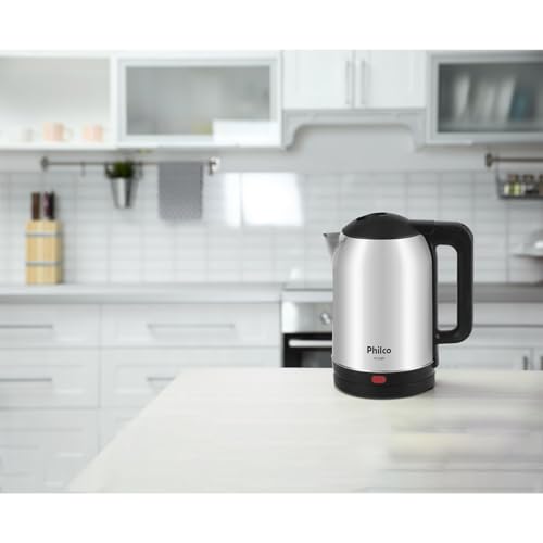 Chaleira Elétrica Philco PCH18PI Inox Automática 1250W 220V glide