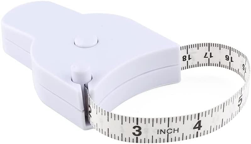 Aegon Inch Tape for Measurement for Body | Measuring Tape for Body | Retractable Measure Tape | Tape Measure with Lock & Release Button | 150cm Body Measuring Tape