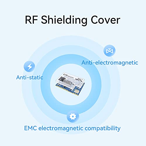 LoRaWAN SoC ASR6601 868MHz LoRa Module E78-868LN22S(6601) 22dBm Draadloze Transceiver SMD IPEX Stempel Gat Connector TCXO RF Radio