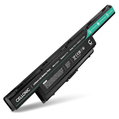 CELLONIC 1x Batería para Portátil/Laptop Compatible con Acer Aspire 7750G, Aspire 5750G, Aspire 5742G, AS10D31   (4400mAh, 10.8V)