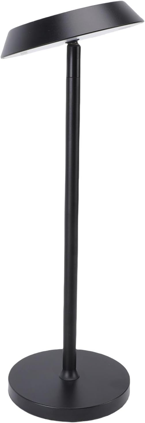 Estink LED Desk Lamp, Aluminum Material, USB Rechargeable, 2 Brightness Levels, 2300mAh Battery for Bedroom or Camping