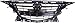 GO-PARTS - Black Shell and Insert Grille for 2014-2016 Mazda 3 without Collision Warning, Replacement 2015 BJE1-50-712B