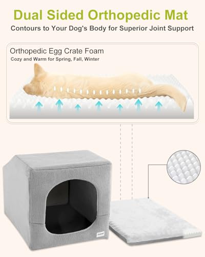 Hovicaed Indoor Dog Cave Tent
