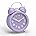 Alarm Clock-purple-2695