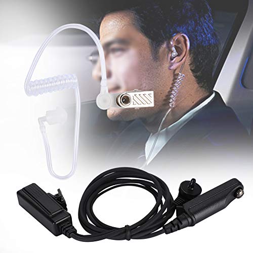 MUNEFE Fone de ouvido de r¨¢dio com fio, fone de ouvido para r¨¢dio, fone de ouvido para walkie talk