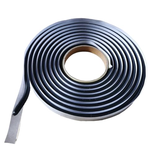 ZIMISI 13FT Butyl Rubber Sealant Tape, Waterproof Headlight Glue Sealant Rope, Car Windshield Dustproof Sound Deadening Caulk Strip, Automotive Sealing Tape Accessories for Window Door
