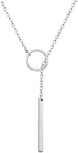 Punk estilo simple chapado en oroplata relámpago largo exagerado cuadrado geométrico palo gota gota aretes colgantes para mujer