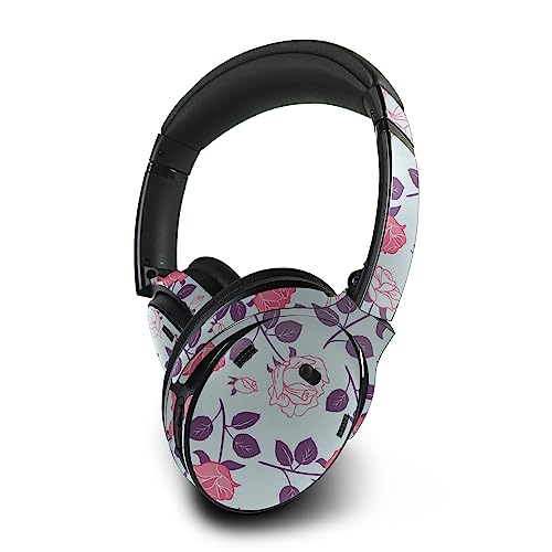 Image of MightySkins Skin Compatible with Bose QuietComfort 45 Headphones - Vintage Floral | Protective, Durable, and Unique Vinyl Decal wrap Cover | Easy to Apply, Remove, and Change Styles | Made in The USA