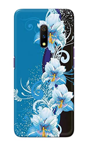 Image of PRINTFIDAA Beautiful Floral Design Printed Designer Hard Case for Realme X /Oppo K3, RMX1901 Back Cover -(e) RPM1006