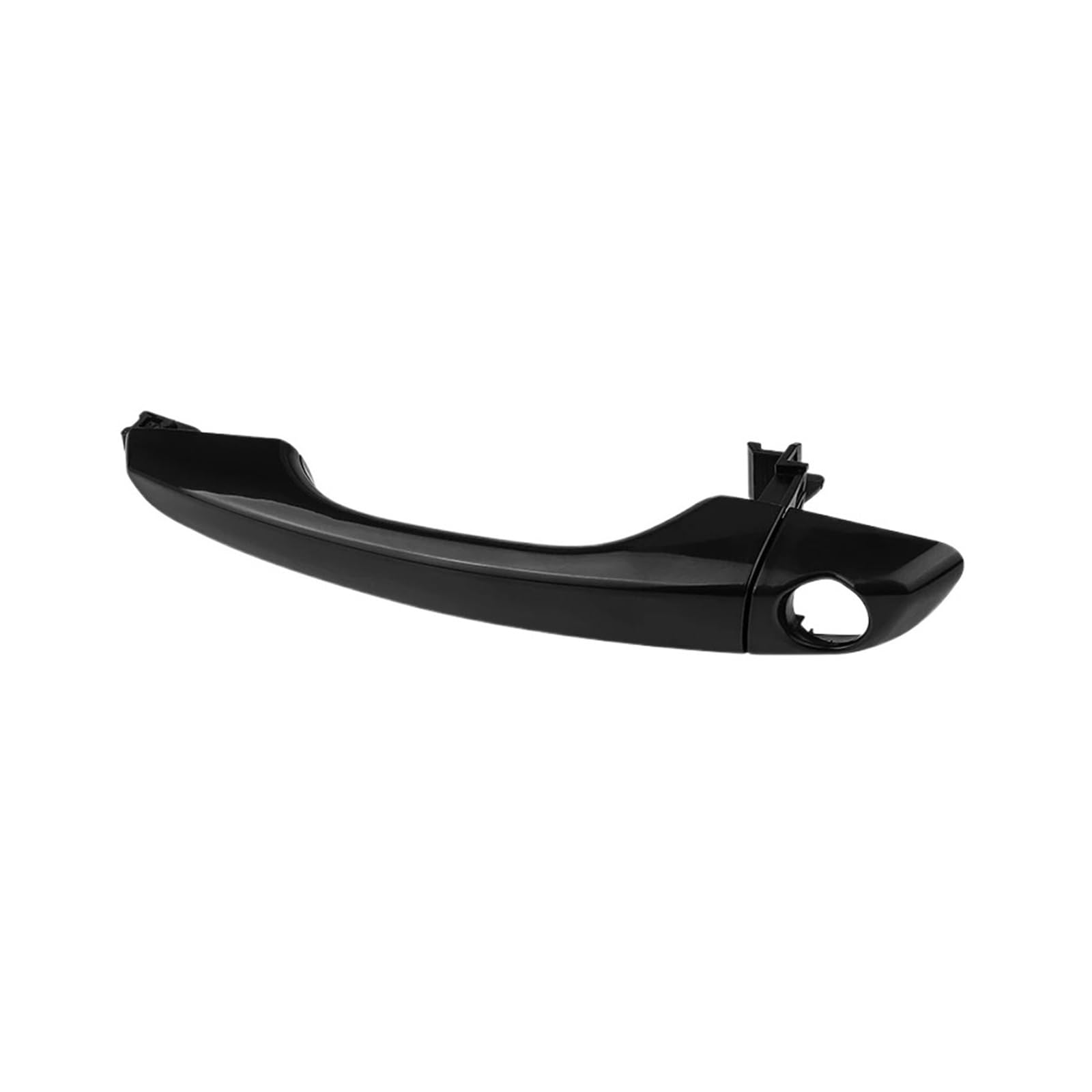 DUHNXUJ Car Door Handle for Hyundai for Elantra 2017-2020 Black Outside Driver Passenger Side Door Handle Parts Exterior(1pc Front Left)