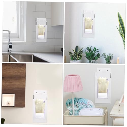 Boîte à acrylique transparent Zerodeko rangement masques sanitaire - 8