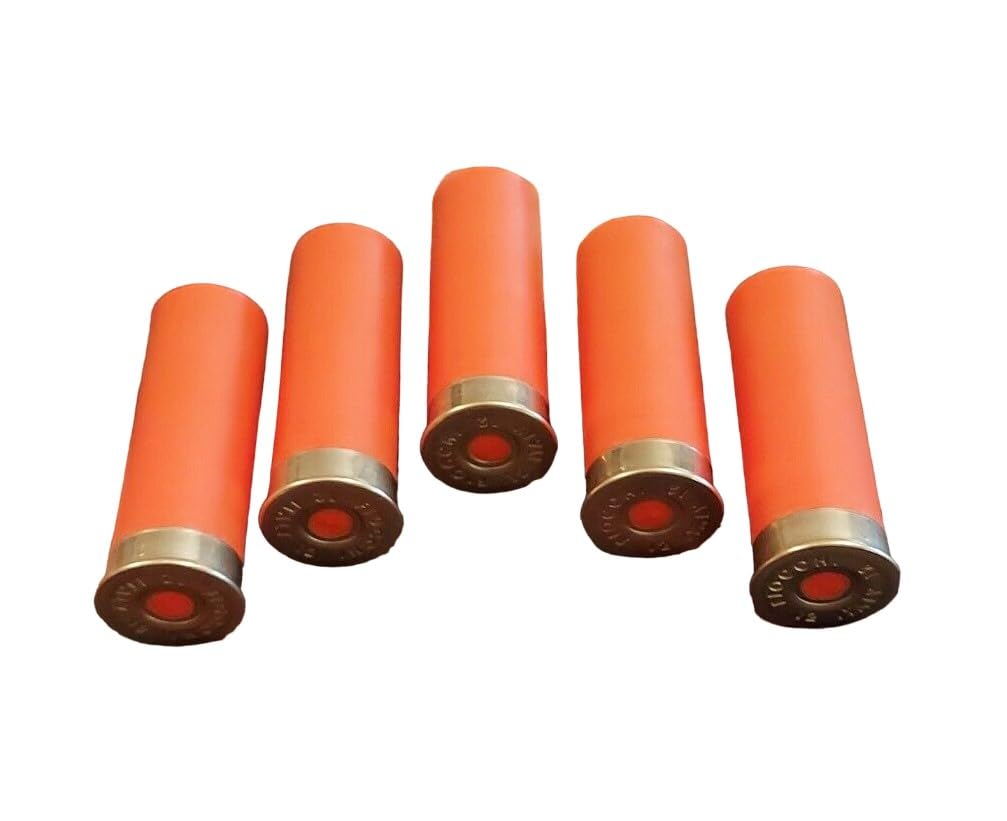 All American Training Rounds - Dummy 12 Gauge 2 3/4" 1 oz. Training Snap Caps (Orange - Set of 5)