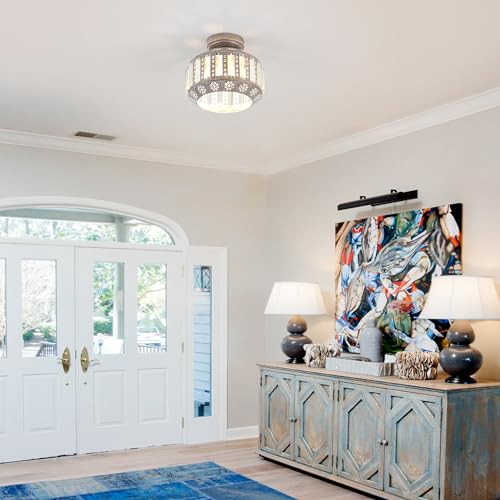 Zlepmlla Ceiling Light Fixture Farmhouse Vintage Light Fixture Ceiling Mount thumb #2