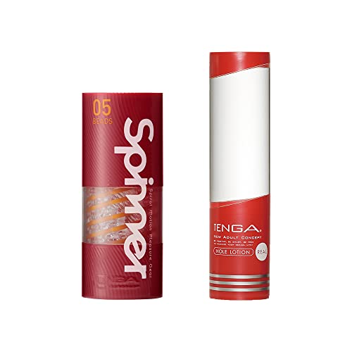TENGA SPINNER 05 BEADS + HOLE LOTION REAL BUNDLE Cover