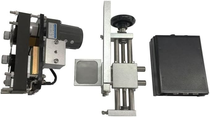 Miniatura 2 de YOULIAN Máquina automática de etiquetado de código de barras para botella redonda con impresora de fecha (MT-130) (función de impresión de código)