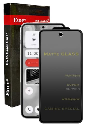 Image of FAD-E Matte Tempered Glass Screen Protector Guard for Nothing Phone 2 / Phone2 (Matte Transparent)