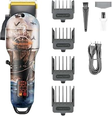EOYLMIRL Mens Hair Clippers Clipper Professional Trimmer Electric Cutting Machine Cordless Rechargeable Adjustable for Men
