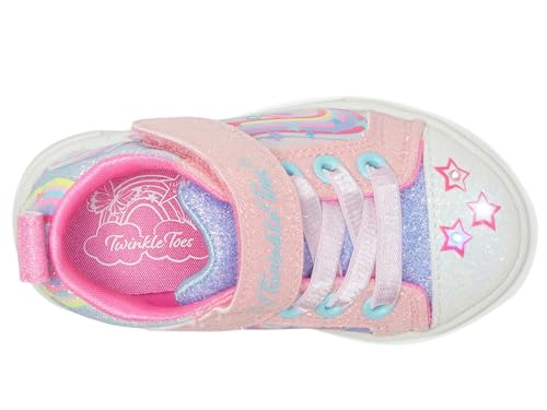 Skechers Girl's Twinkle Sparks-Whimsical Shimmer Sneaker2