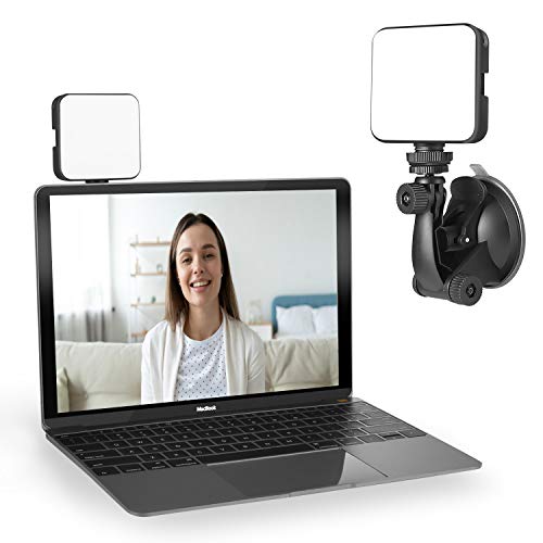Light pour la visioconférence | Kit d'éclairage de vidéoconférence FeiYen | Éclairage pour vidéoconférence, Travail à Distance, appels Zoom, Diffusion Automatique, Diffusion en Direct avec trépied Cover