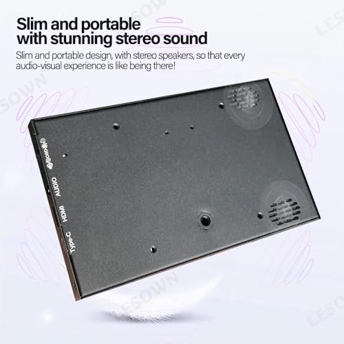 Image of 7 Inch USB-C HDMI Portable Touch Monitor FHD 1024x600 IPS LCD Touchscreen Built in Speakers External Monitor for Laptop PC Phone Mac